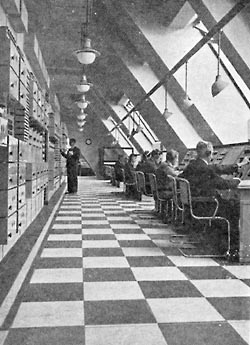 8th floor Control Room long view