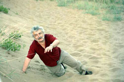 Jim Butterfield at Spirit Sands, Manitoba