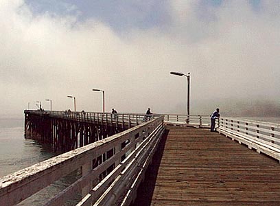 San Simeon pier, 1998