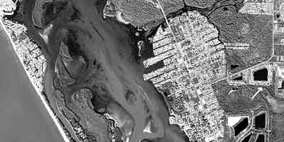 big aerial view of Casa de Meadows